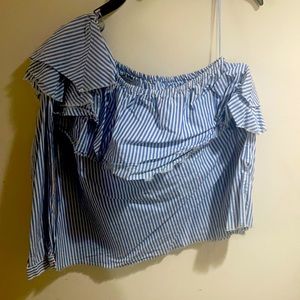Zara one shoulder top